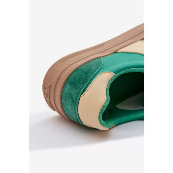  Ženske superge BIG STAR TT274163 GREEN Big Star Shoes 