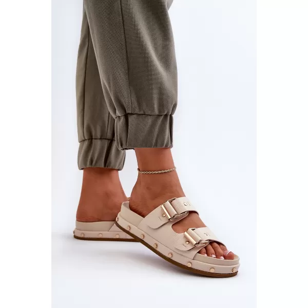  Ženski čevlji BIG STAR NN274083 BEIGE Big Star Shoes 