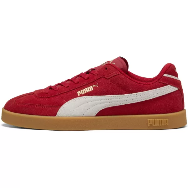  Škornji PUMA CLUB II ERA SUEDE 400717-08 FORATRED/P.WHITE/ FORATRED/P.WHITE/PUMA GOLD 
