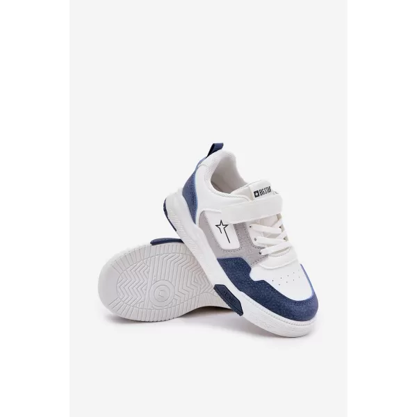  Otroški čevlji BIG STAR RR374052 WHITE/BLUE Big Star Shoes 