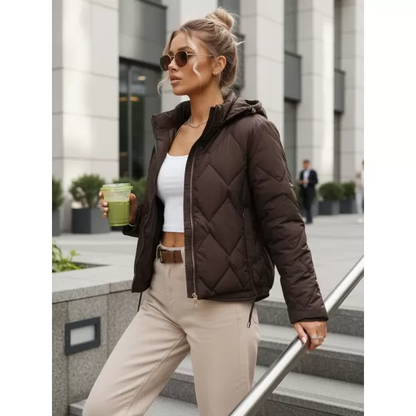  Ženska jakna DSTREET TY5670 RJAVA 