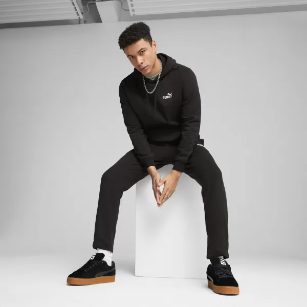  Moški pulover PUMA ESS SMALL NO. 1 LOGO HOODIE 682574-01 ČRNA PUMA 