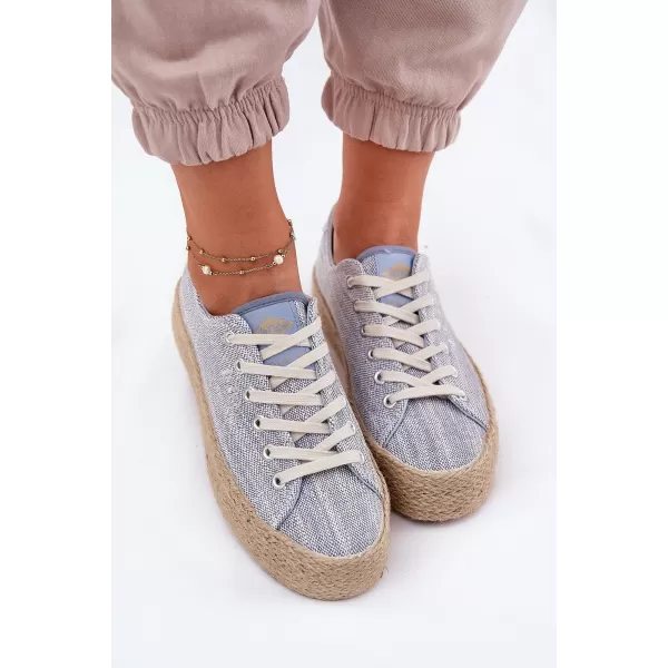 Ženske superge LEE COOPER LCW-25-02-3284 SVETLO MODRA 