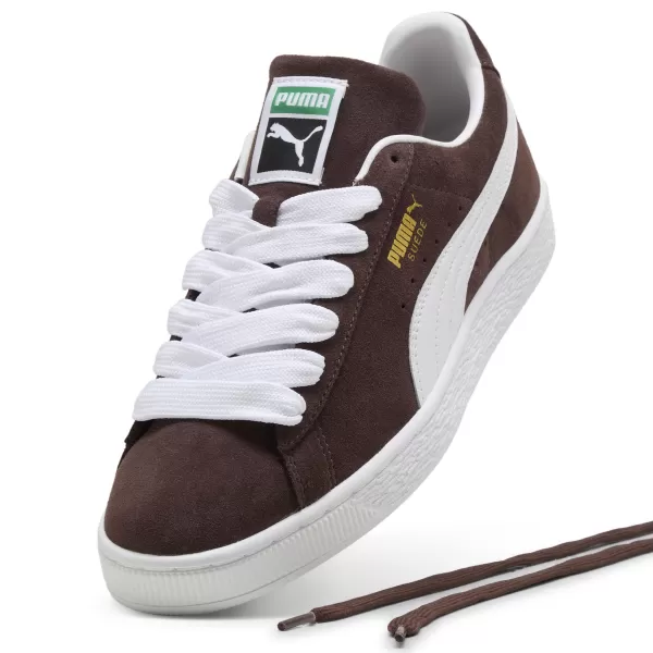  Škornji PUMA SUEDE CLASSIC 399781_34 CHOCOLATE BROWN/ ČOKOLADNO RJAVA/PUMA BELA 