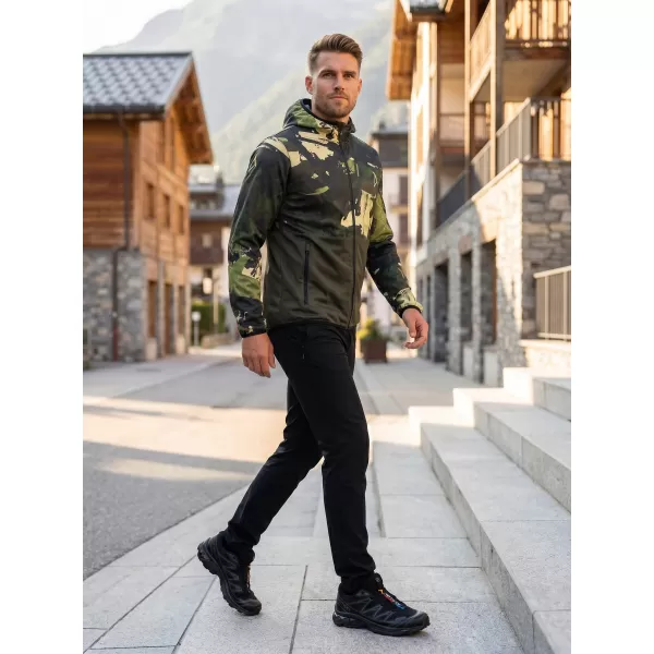  Moška vrhunska softshell jakna ALTISPORT VOJ/ALM125JACK01 MASKA/GRN 