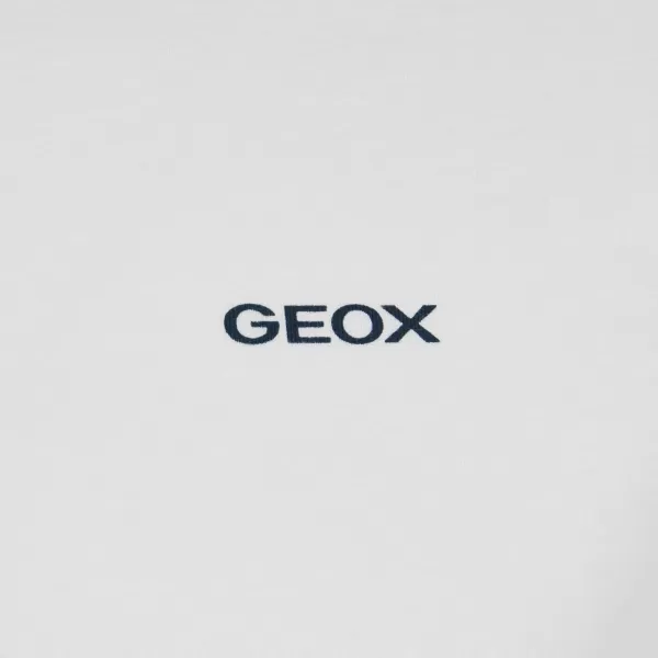  Moška majica s kratkimi rokavi GEOX G012248 BELA 