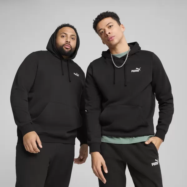  Moški pulover PUMA ESS SMALL NO. 1 LOGO HOODIE 682574-01 ČRNA PUMA 