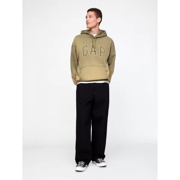  Moški pulover GAP LOGO PULLOVER HOODIE 745166-00 TIMIJAN 