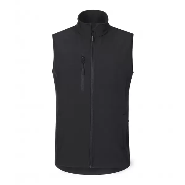  Moški softshell telovnik ALTISPORT NoPrint NP/ALM865 EBENOVINASTO SIVA 