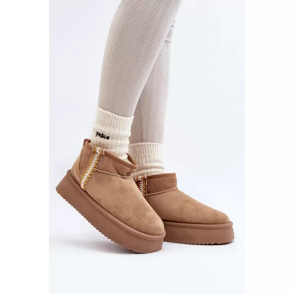  Ženski snežaki BOTO UDRA 29607 KAKI 