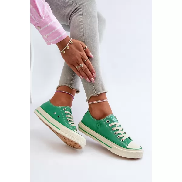  Ženske superge BIG STAR NN274240 GREEN Big Star Shoes 