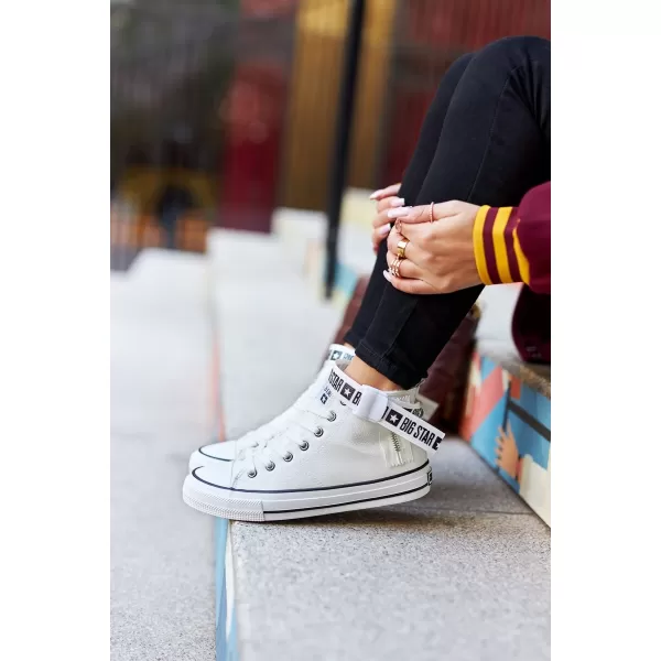  Ženske superge BIG STAR GG274027 WHITE Big Star Shoes 