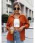 Ženska jakna DSTREET TY3510 ORANŽNA