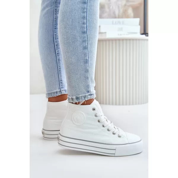  Ženske superge BIG STAR OO274A473 WHITE Big Star Shoes 