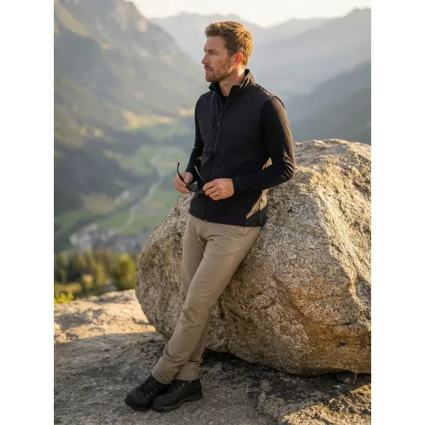  Moški softshell telovnik ALTISPORT NoPrint NP/ALM865 EBENOVINASTO SIVA 
