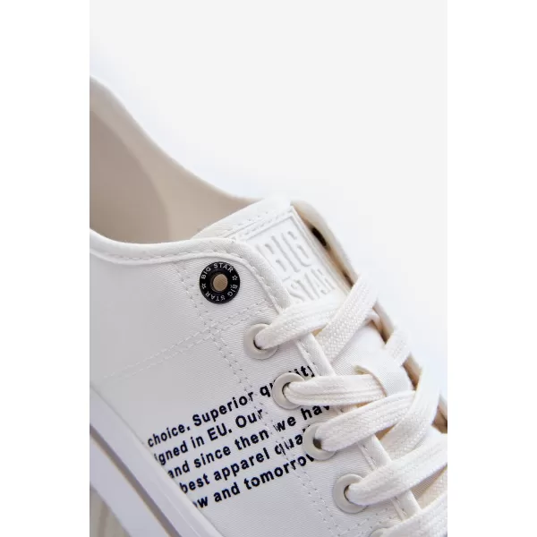  Moške superge BIG STAR LL174204 WHITE Big Star Shoes 