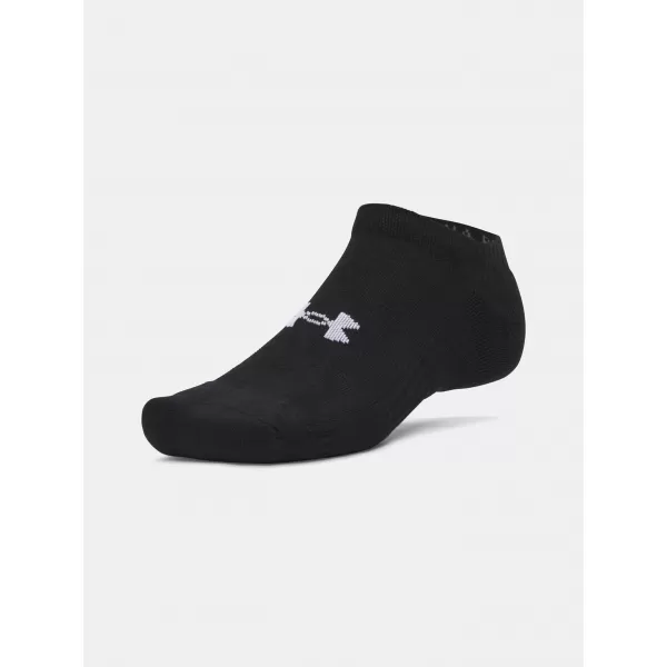  Nogavice UNDER ARMOUR PERFORMANCE COTTON 3PK NS 6009683-008 ČRNA 