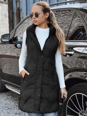 Ženski plašč DSTREET TY5269 ČRNA
