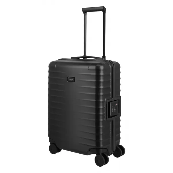  Kovček TITAN Overseas S23 NOČNA SENKA ČRNA 
