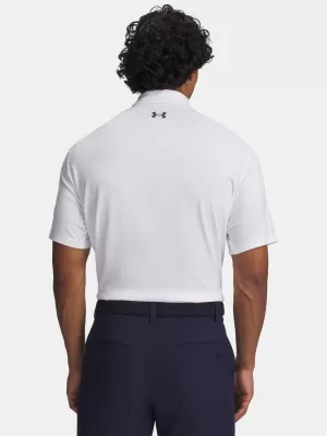 Moška majica s kratkimi rokavi UNDER ARMOUR UA MATCHPLAY POLO 6009799-100 BELA
