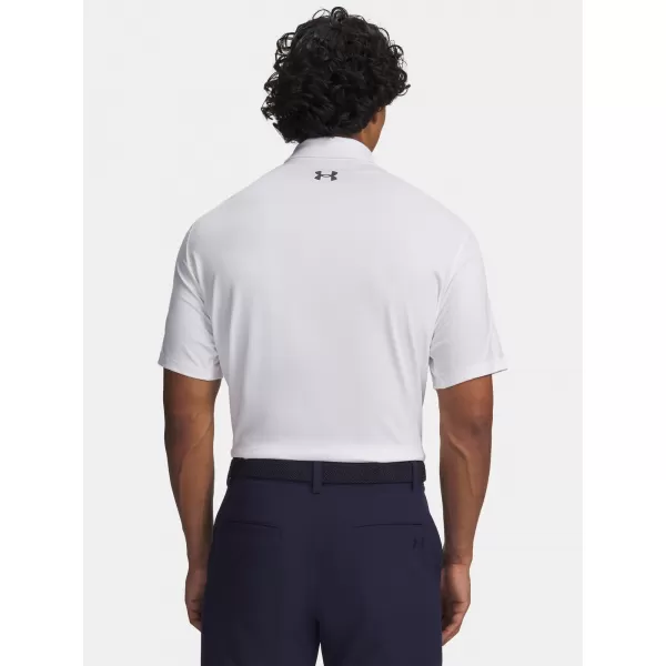  Moška majica s kratkimi rokavi UNDER ARMOUR UA MATCHPLAY POLO 6009799-100 BELA 