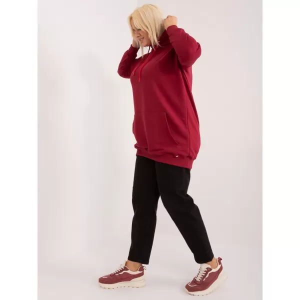  Ženski pulover BASIC FEEL GOOD RV-BL-6338.19X BORDO 