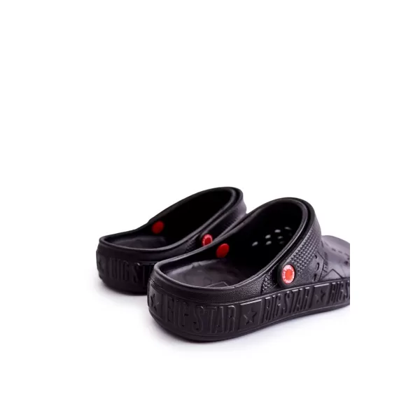  Moški natikači BIG STAR II175001 BLACK Big Star Shoes 