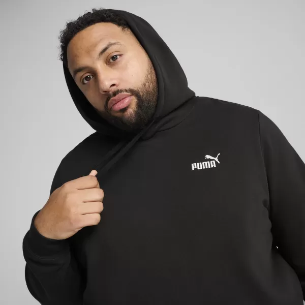  Moški pulover PUMA ESS SMALL NO. 1 LOGO HOODIE 682574-01 ČRNA PUMA 