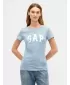 Ženska majica s kratkimi rokavi GAP LOGO TEE 843334-00 ELITNO MODRA