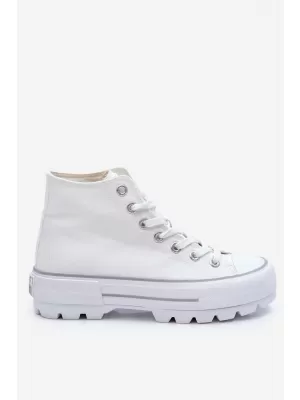 Ženske superge BIG STAR LL274156 WHITE Big Star Shoes