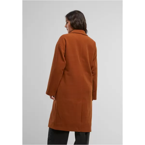  Ženski plašč URBAN CLASSICS TB6073 LISIČJA RJAVA 