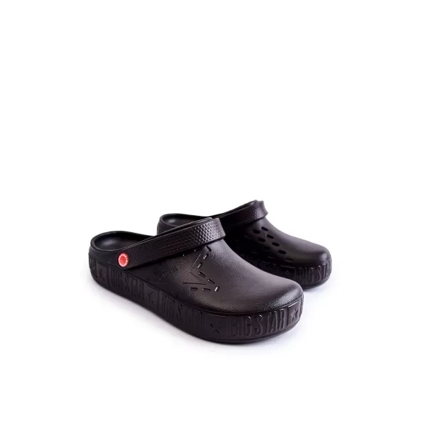  Moški natikači BIG STAR II175001 BLACK Big Star Shoes 