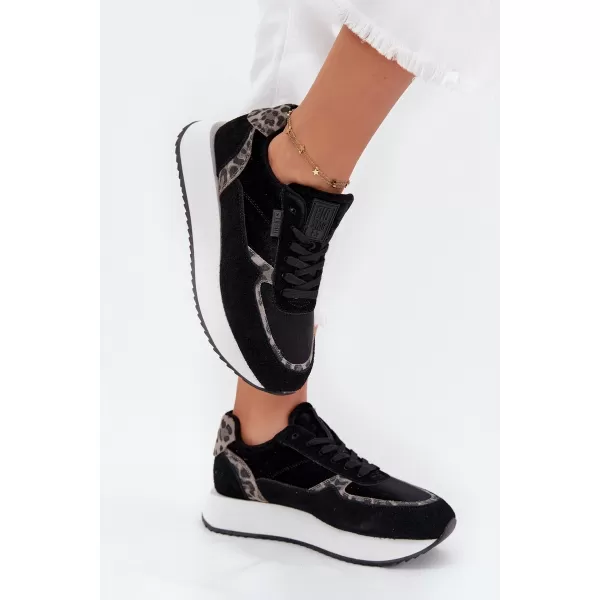  Ženski čevlji BIG STAR OO274A312 BLACK Big Star Shoes 