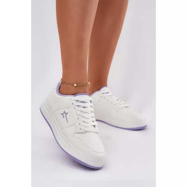  Ženske superge BIG STAR RR274A245 WHITE/PURPLE Big Star Shoes 