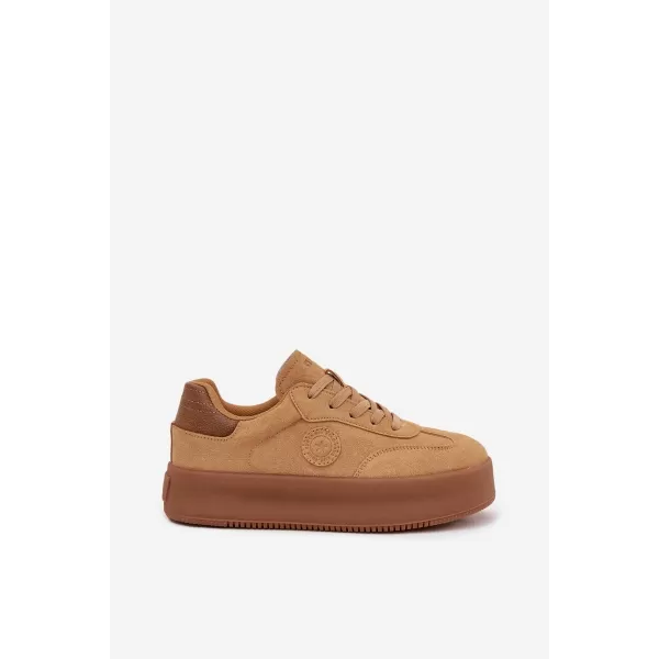  Ženske superge BIG STAR SS274762 BROWN/BEIGE Big Star Shoes 