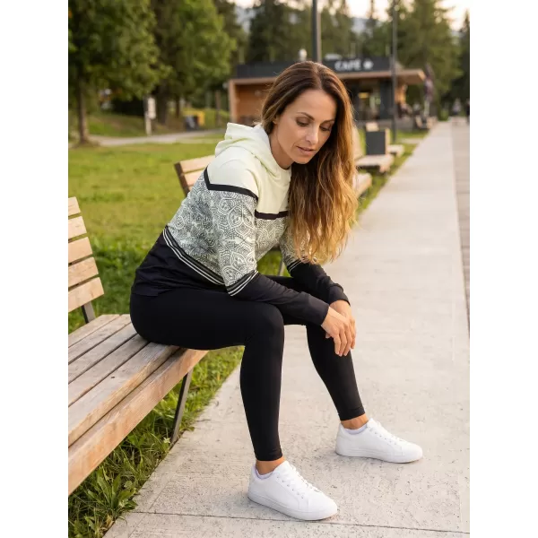  Ženski vrhunski funkcionalni pulover ALTISPORT VOJ/ALW23MI01 BELA 