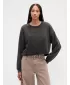 Ženski pulover GAP LOGO SWEATSHIRT 799277-01 NOČ BREZ MESECA