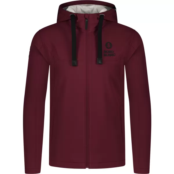  Moška softshell jakna NORDBLANC CANOPY NBSSM8340 BORDO 