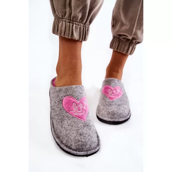  Ženski natikači BIG STAR KK276020 SIVA/ROZA Big Star Shoes 