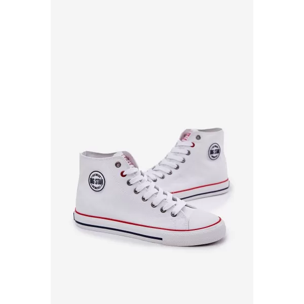  Moške superge BIG STAR NN174305 WHITE Big Star Shoes 