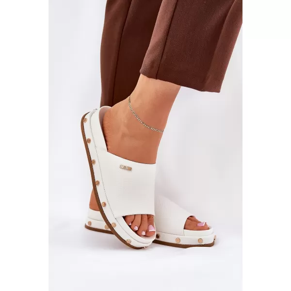  Ženski natikači BIG STAR RR274216 WHITE Big Star Shoes 