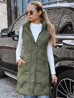 Ženski plašč DSTREET TY5264 ZELENA