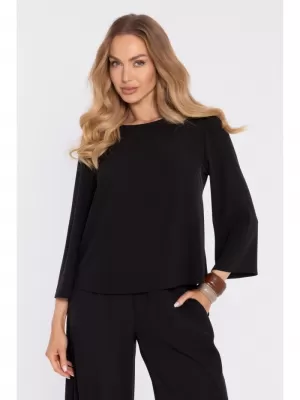 Ženska bluza MOE M905 ČRNA