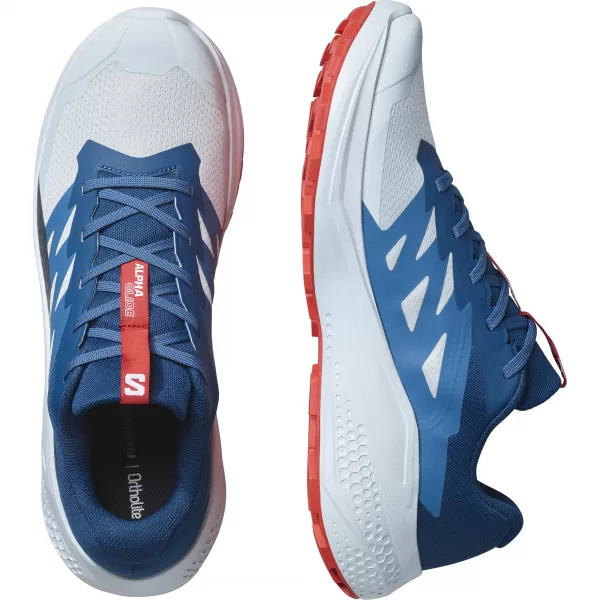  Moški čevlji SALOMON ALPHAGLIDE L47724300 BALADNO MODRA/TEMNO MODRA/OGNJENO RDEČA 