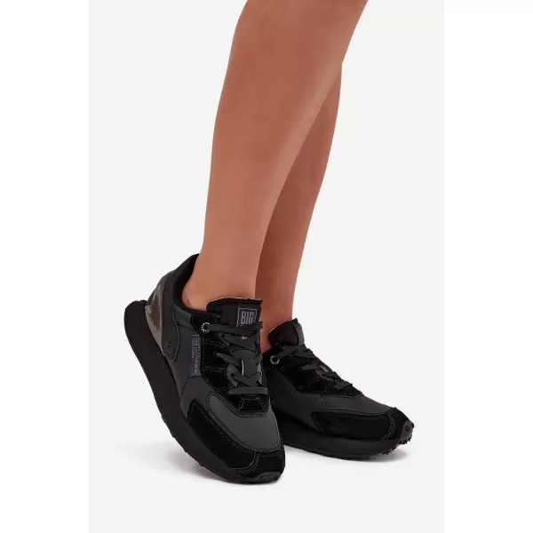  Ženske superge BIG STAR OO274562 BLACK Big Star Shoes 