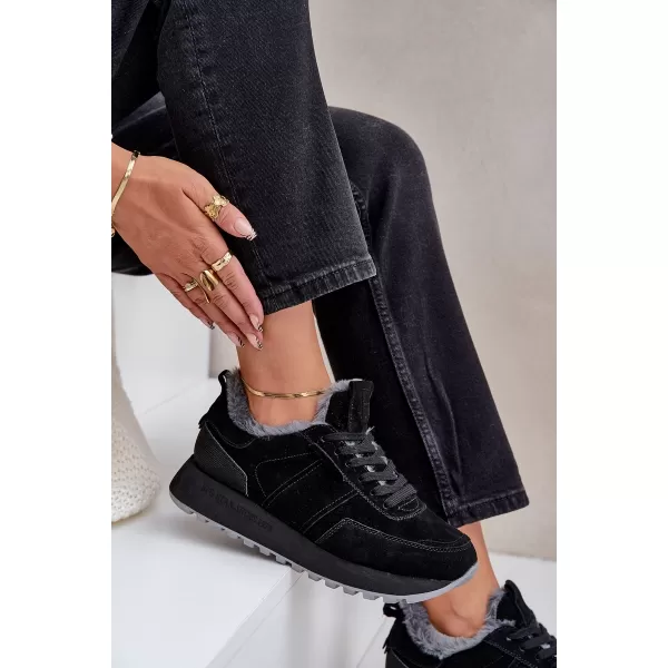  Ženske superge BIG STAR OO274580 BLACK Big Star Shoes 