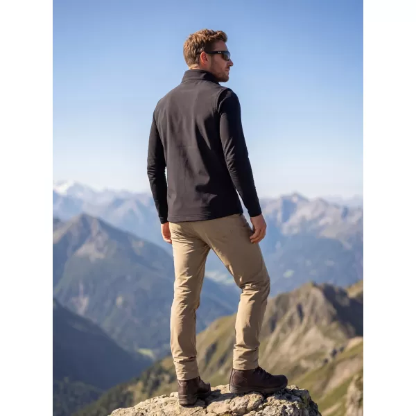  Moški softshell telovnik ALTISPORT NoPrint NP/ALM865 EBENOVINASTO SIVA 