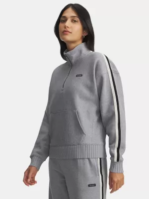 Ženski pulover UNDER ARMOUR ICON HWT FLEECE HZ 6004850-011 SIVA