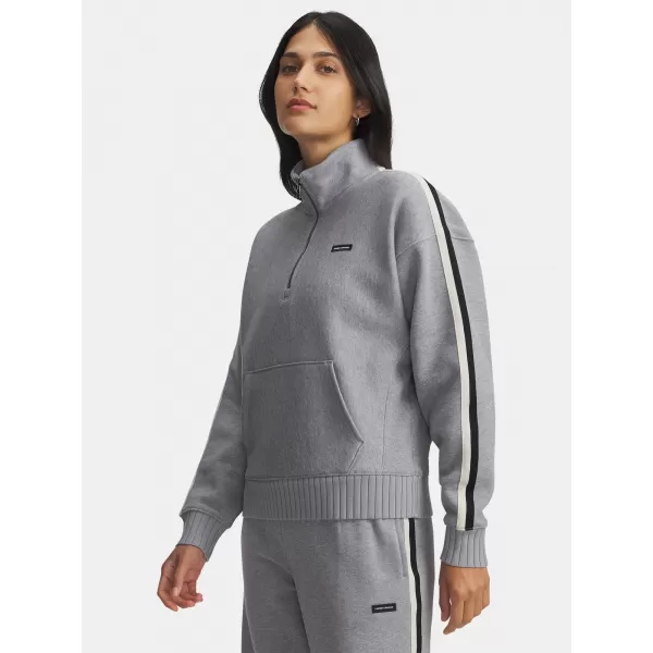  Ženski pulover UNDER ARMOUR ICON HWT FLEECE HZ 6004850-011 SIVA 