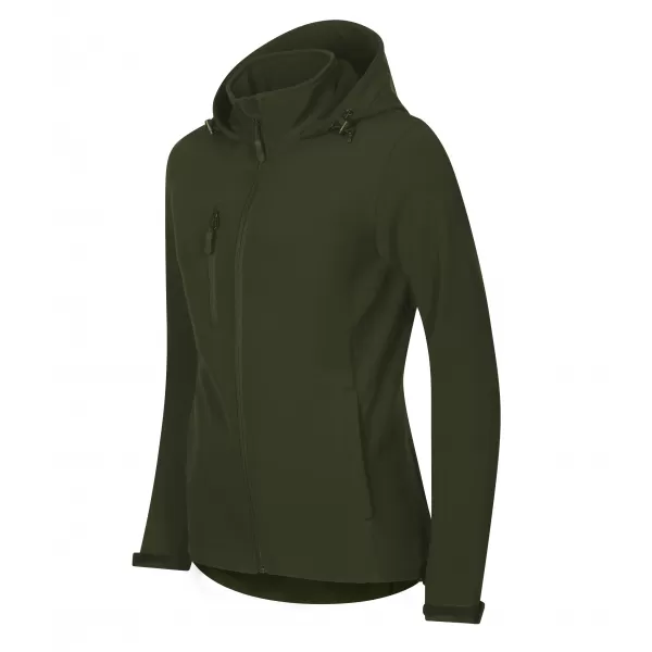  Ženska softshell jakna ALTISPORT NoPrint NP/ALW945 VOJAŠKI 